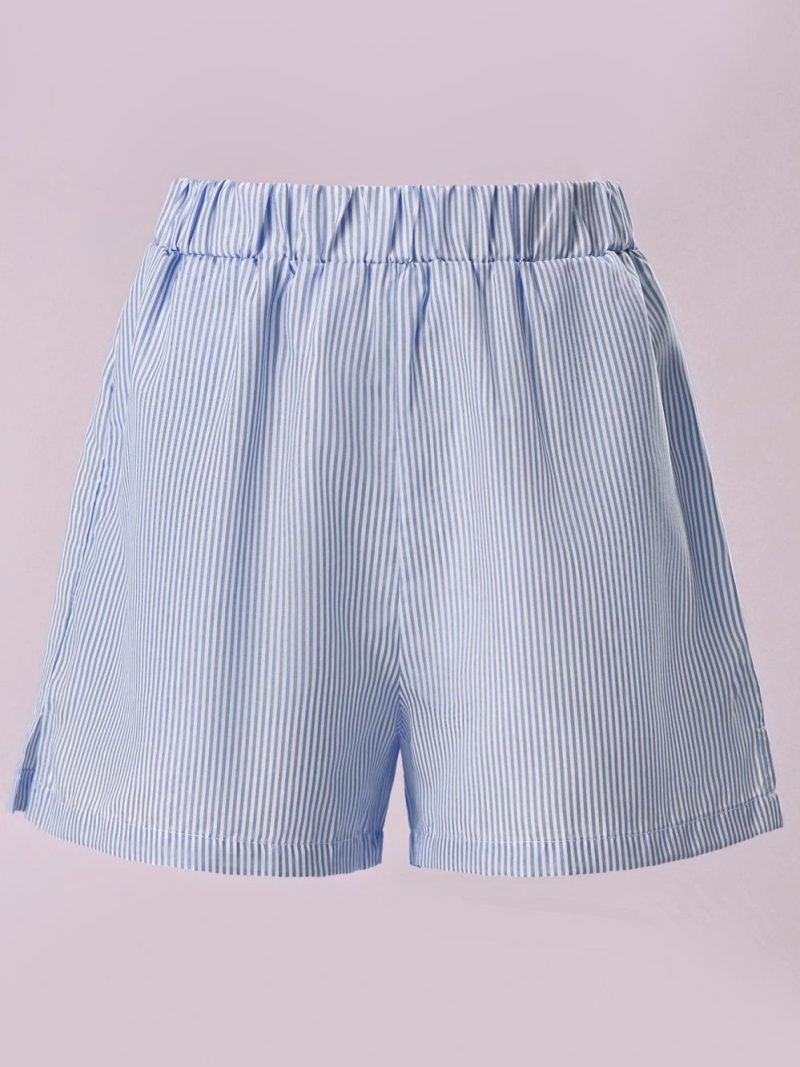 Bengaline Roll Hem Short  |  Womens Shorts Bottoms Shorts