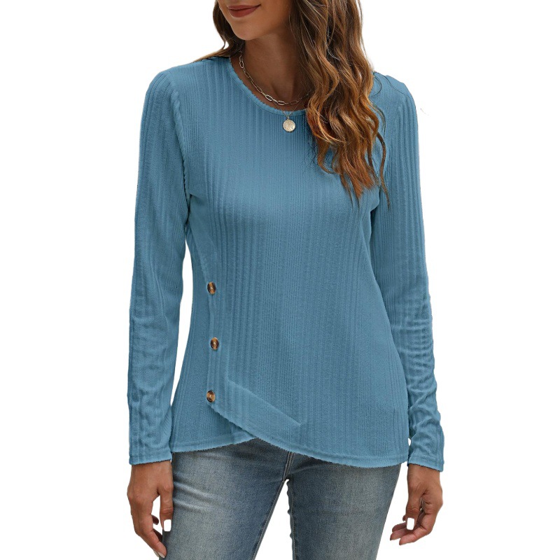 Button Side Jumper  |  Womens Jumpers Jumpers Jumpers