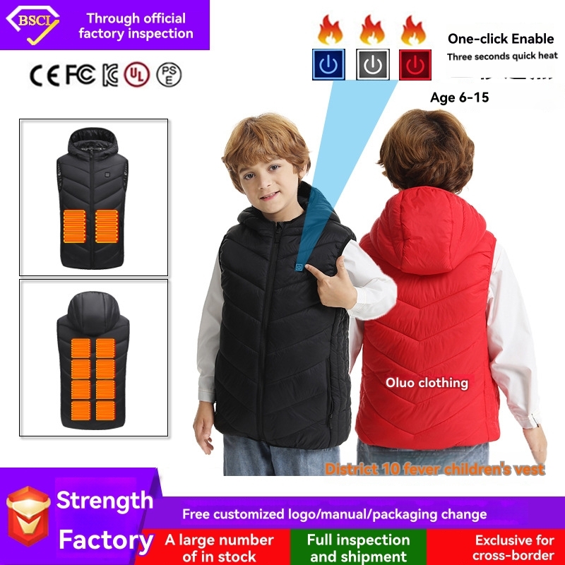 Chevron Hooded Padded Vest  |  Womens Vests Outerwear Vests