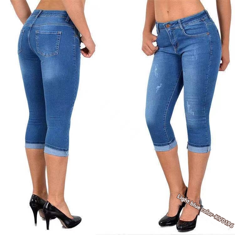 Comfort Crop Jean  |  Womens Crops & Capris Bottoms Crops & Capris