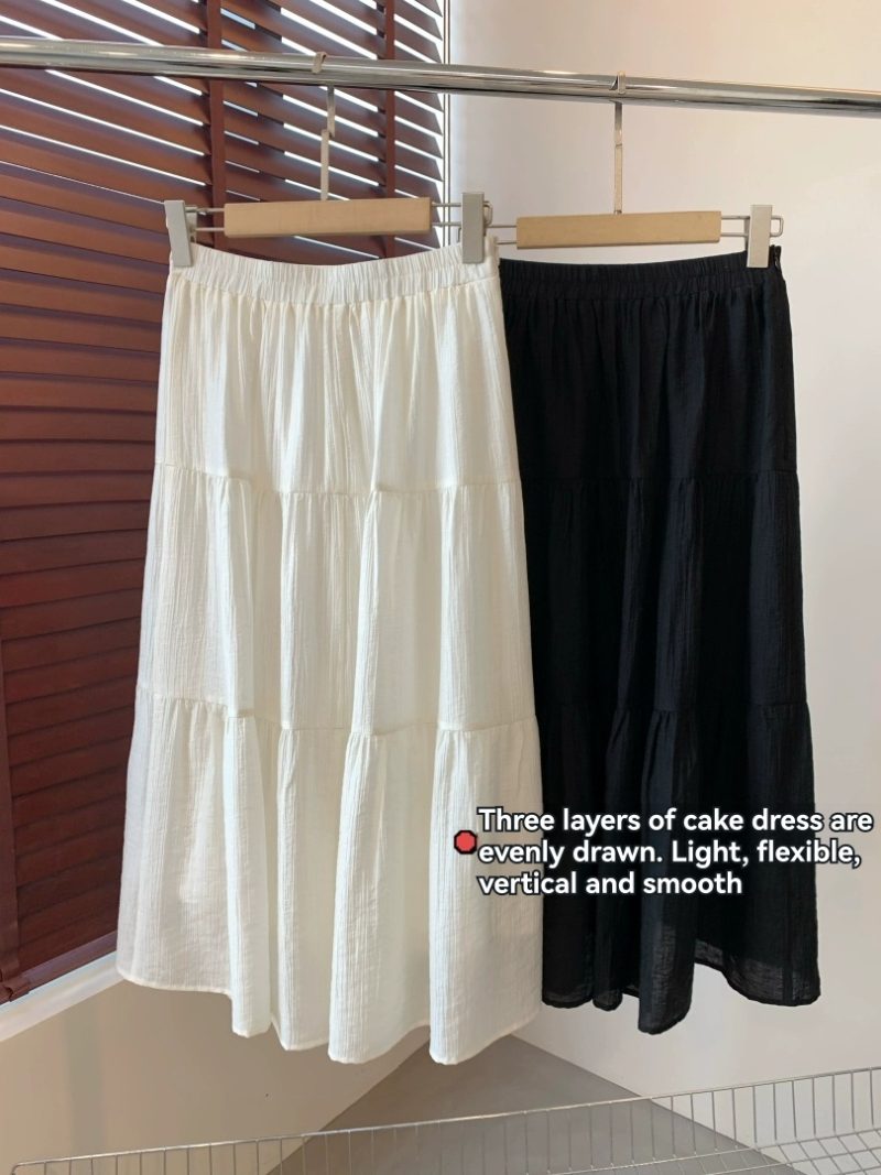 Crinkle Maxi Skirt  |  Womens Skirts Bottoms Skirts