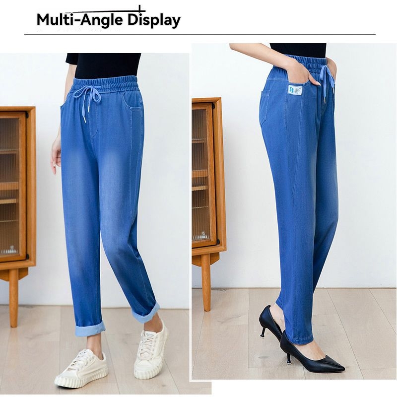 Crop Knit Jogger Jean  |  Womens Jeans Bottoms Jeans