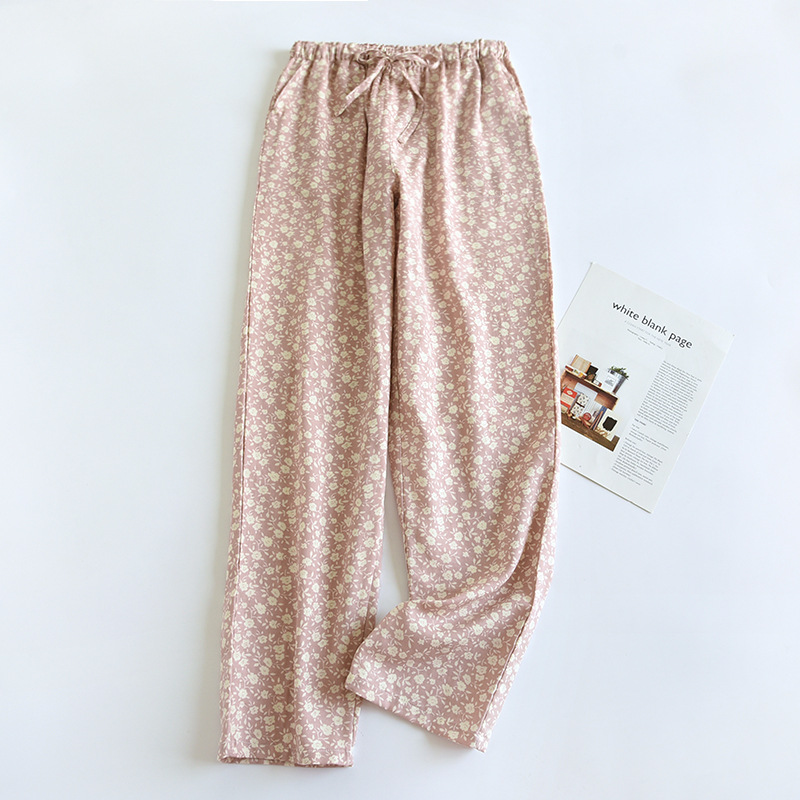 Crop Linen Print Zipped Pants  |  Womens Crops & Capris Bottoms Crops & Capris