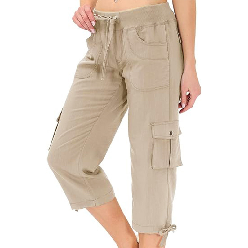 Crop Viscose Pants  |  Womens Crops & Capris Bottoms Crops & Capris