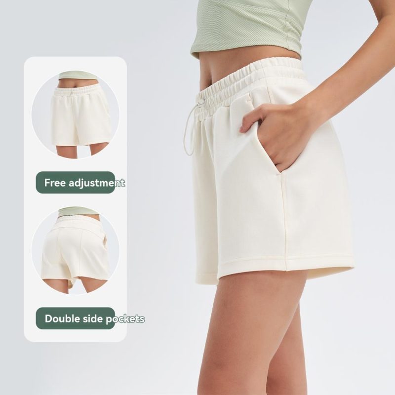 Elastic Waist Linen Short  |  Womens Shorts Bottoms Shorts