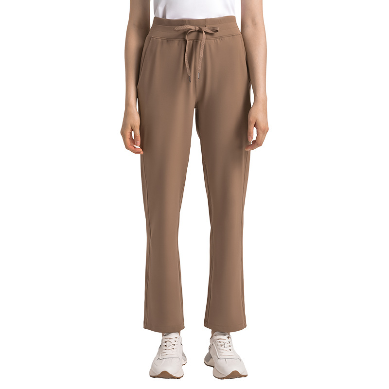 Full Length Brushed Cotton Pant  |  Womens Pants Bottoms Pants