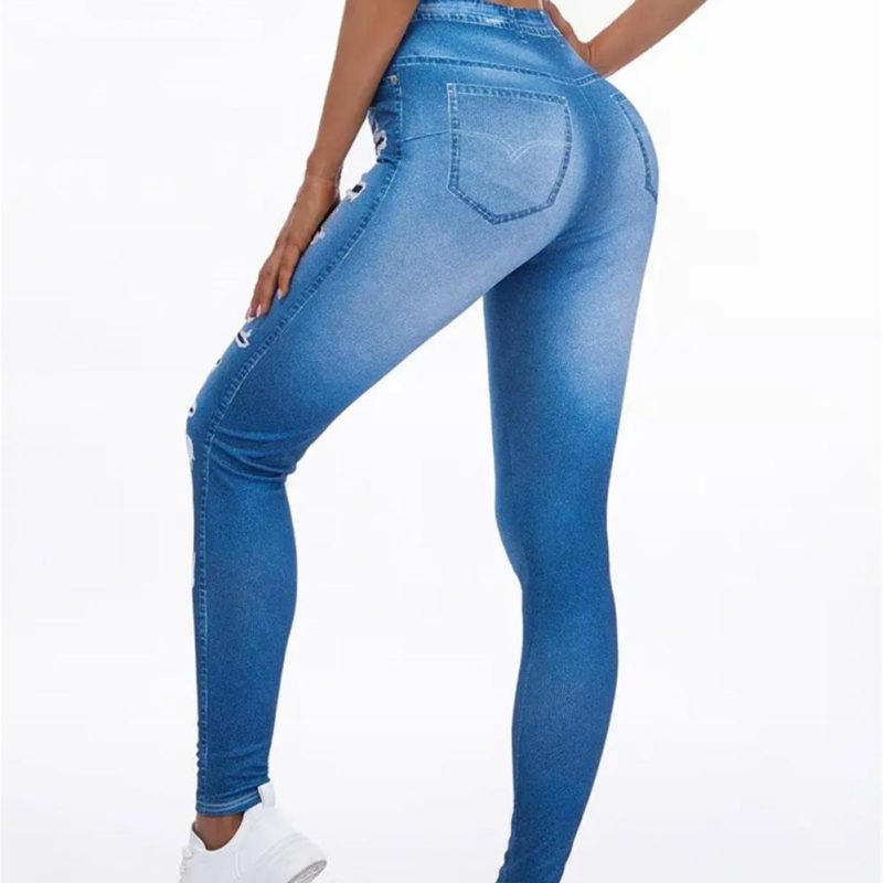 Full Length Comfort Denim Jean  |  Womens Jeans Bottoms Jeans