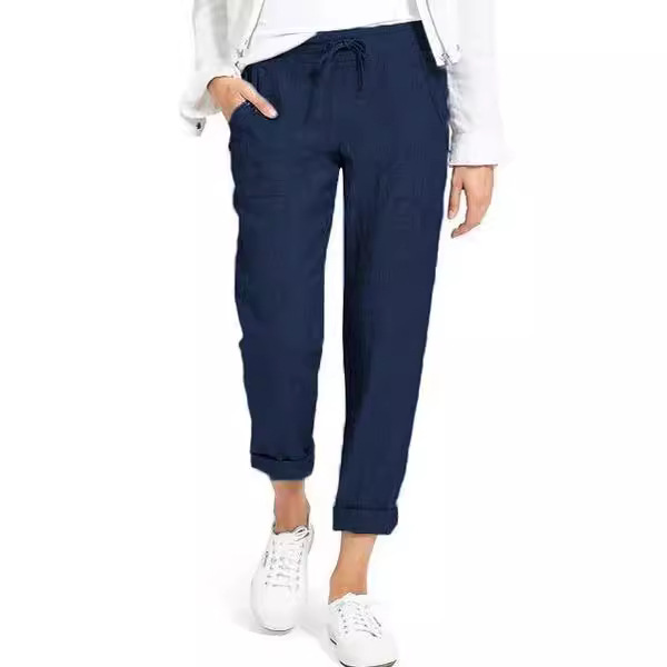 Full Length Straight Leg Pull On Carpenter Pant  |  Womens Pants Bottoms Pants