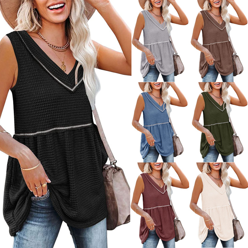 Ladder Trim Tunic  |  Womens Tunics Tops Tunics