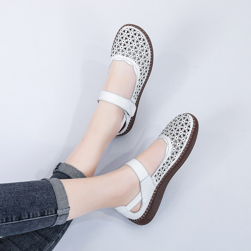 Leathersoft Jayde Lasercut Mary Jane  |  Womens Casual Shoes Casual Shoes Casual Shoes