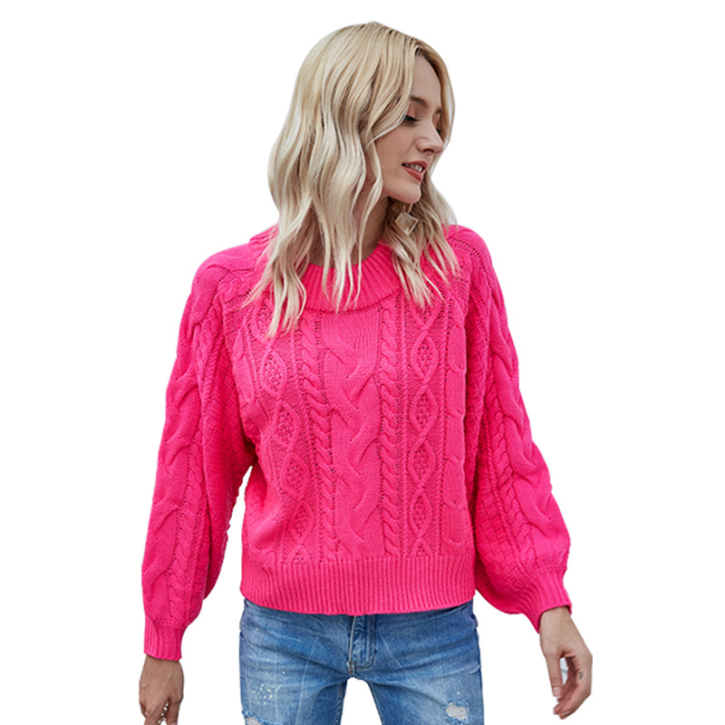 Long Sleeve Cable Damien Russo Jumper  |  Womens Jumpers Jumpers Jumpers