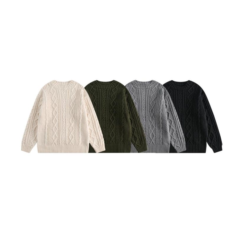 Long Sleeve Cable Damien Russo Jumper  |  Womens Jumpers Jumpers Jumpers