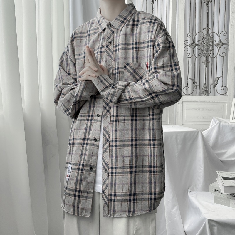 Long Sleeve Check Shirt  |  Womens Shirts & Blouses Shirts & Blouses Shirts & Blouses