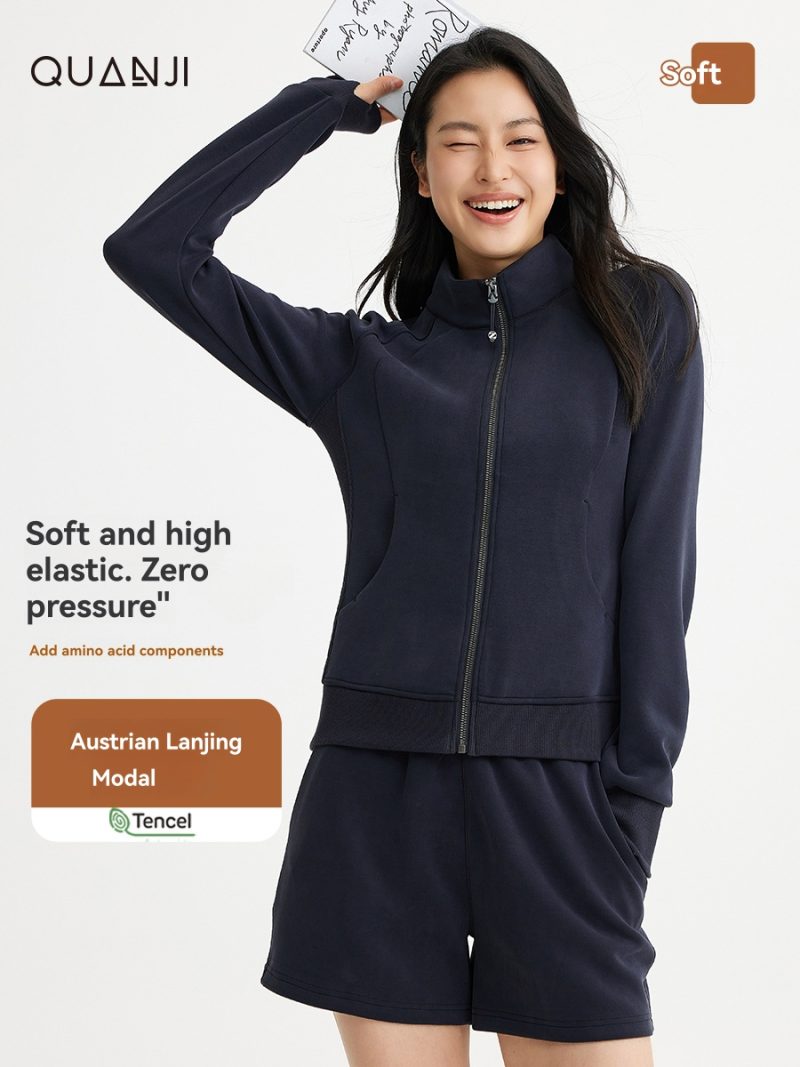 Long Sleeve Core Fleece Jacket  |  Womens Jackets Jackets Jackets