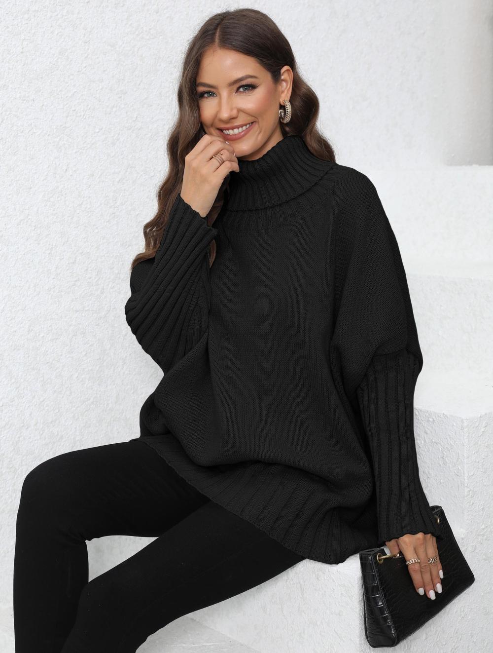 Long Sleeve Cowl Jumpers  |  Womens Jumpers Jumpers Jumpers