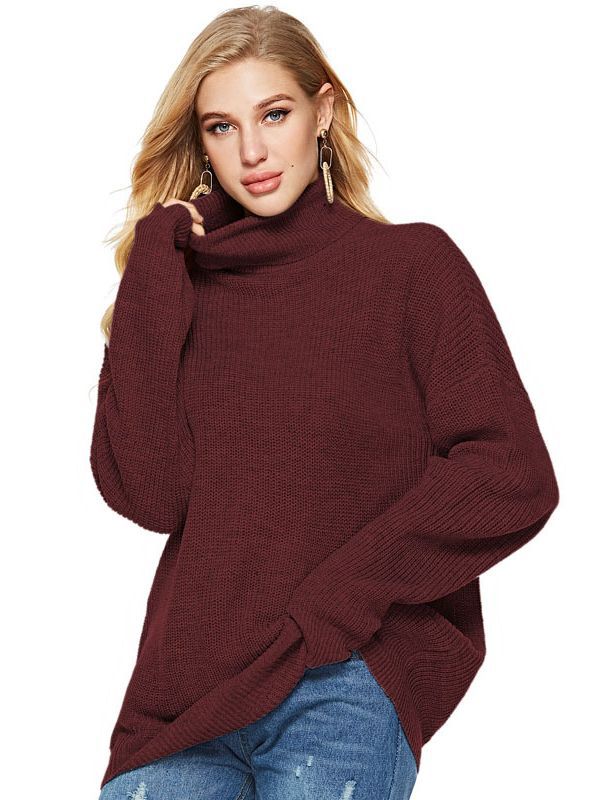 Long Sleeve Cowl Jumpers  |  Womens Jumpers Jumpers Jumpers