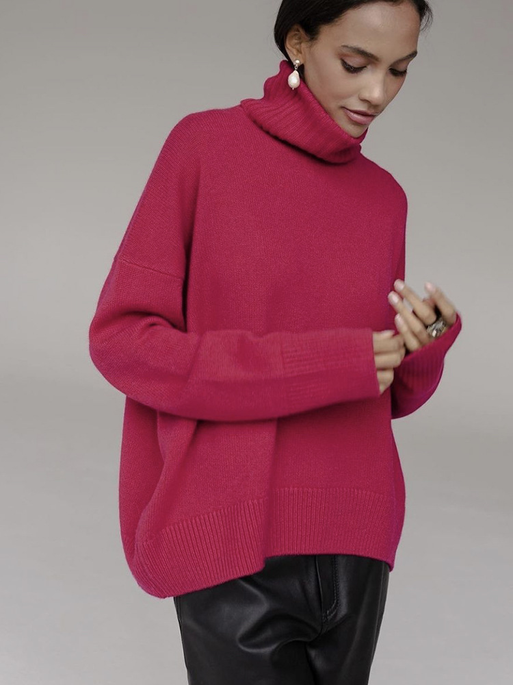 Long Sleeve Cowl Jumpers  |  Womens Jumpers Jumpers Jumpers