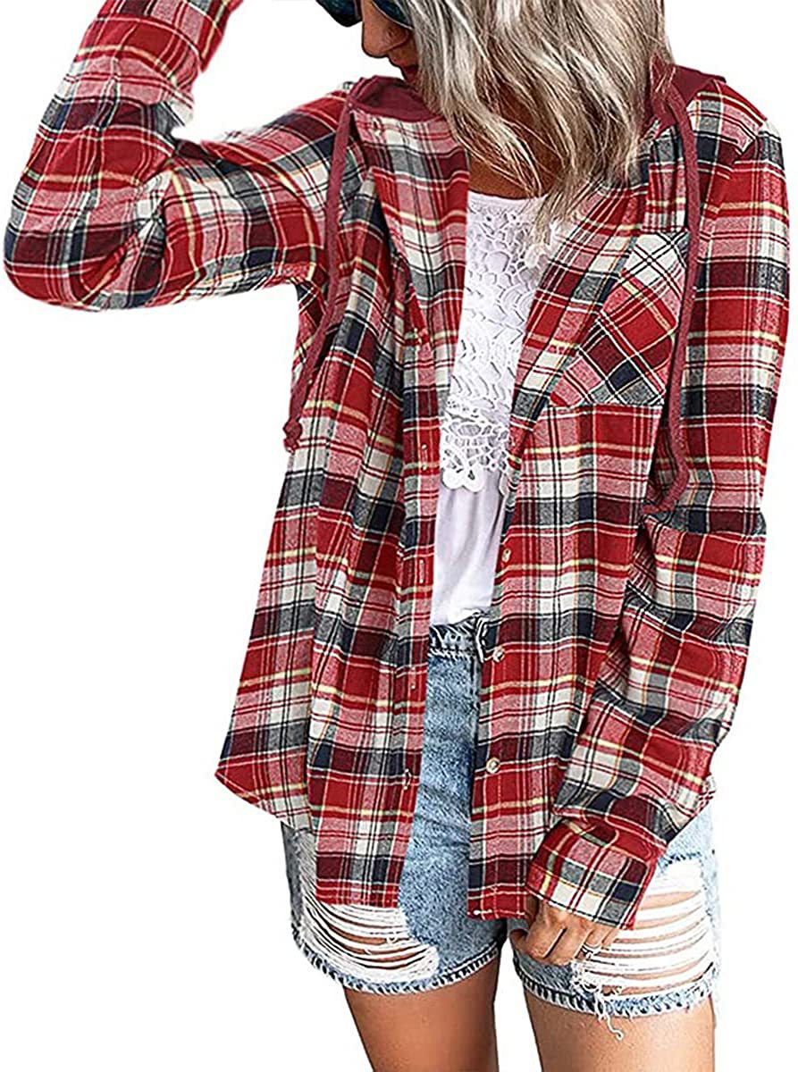 Long Sleeve Crinkle Check Blouse  |  Womens Shirts & Blouses Shirts & Blouses Shirts & Blouses