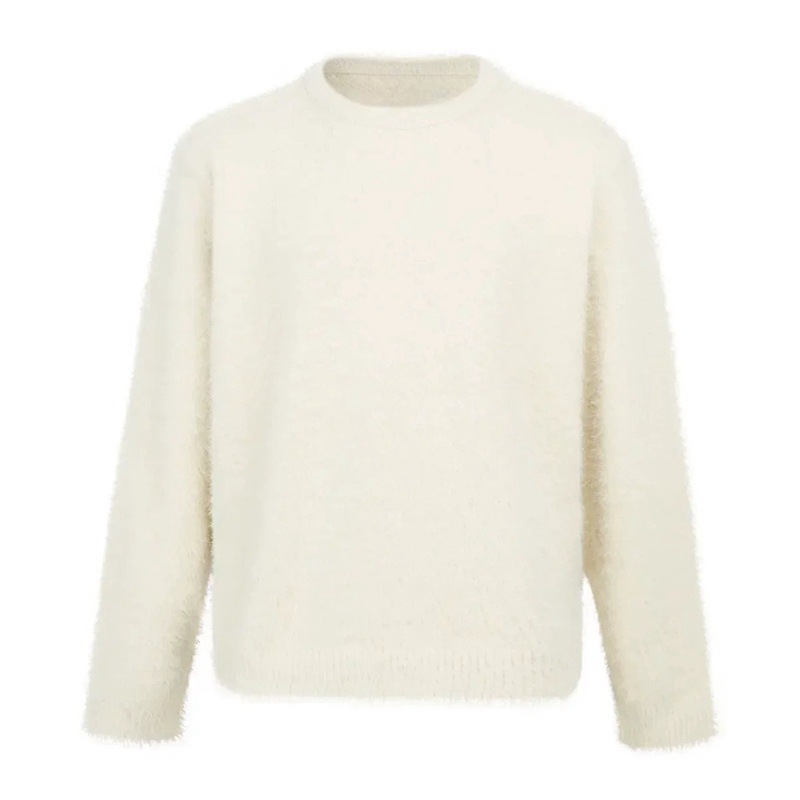 Long Sleeve Feather Jumper  |  Womens Jumpers Jumpers Jumpers