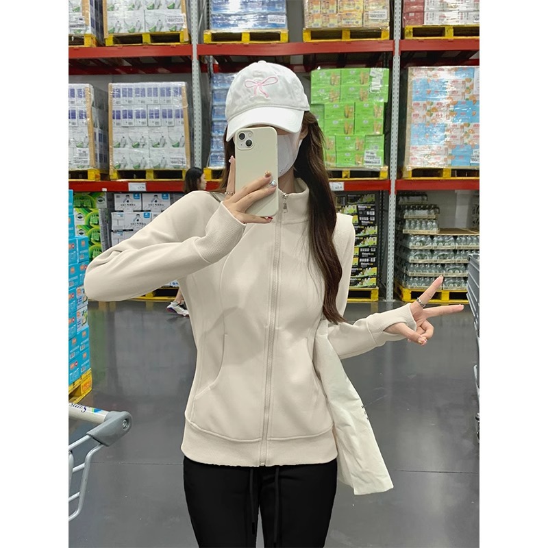 Long Sleeve Fleece Jacket  |  Womens Jackets Jackets Jackets