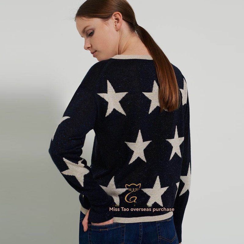 Long Sleeve Intarsia Novelty Jumper  |  Womens Jumpers Jumpers Jumpers