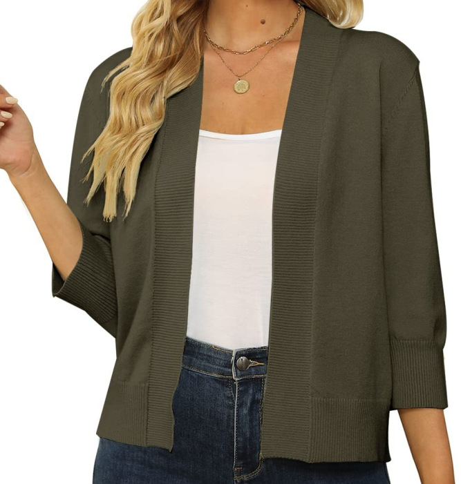 Long Sleeve Pocket Cardigan  |  Womens Cardigans Cardigans Cardigans