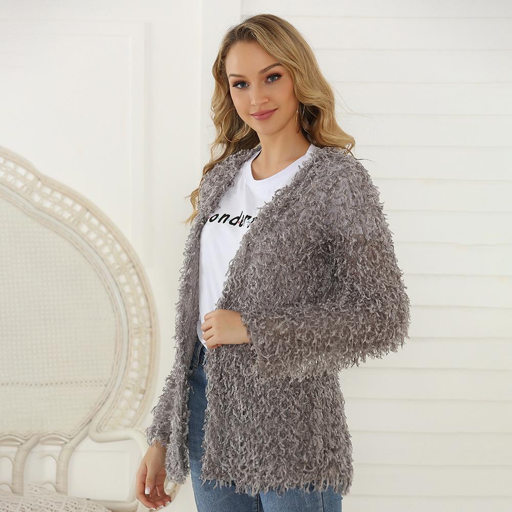 Long Sleeve Popcorn Cardigan  |  Womens Cardigans Cardigans Cardigans