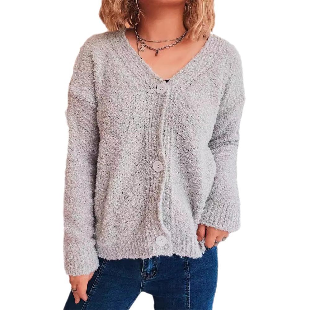 Long Sleeve Popcorn Cardigan  |  Womens Cardigans Cardigans Cardigans