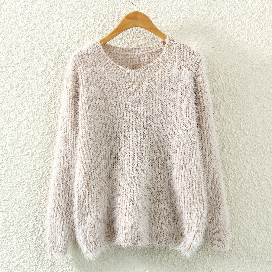 Long Sleeve Popcorn Jumper  |  Womens Jumpers Jumpers Jumpers