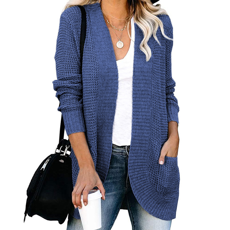 Long Sleeve Self Stripe Detail Cardigan  |  Womens Cardigans Cardigans Cardigans