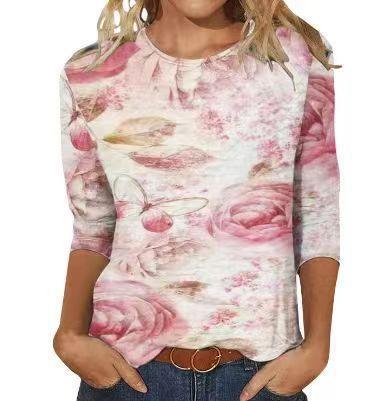 Long Sleeve Sublimation Printed Top  |  Womens Long Sleeve Tops Long Sleeve Tops Long Sleeve Tops