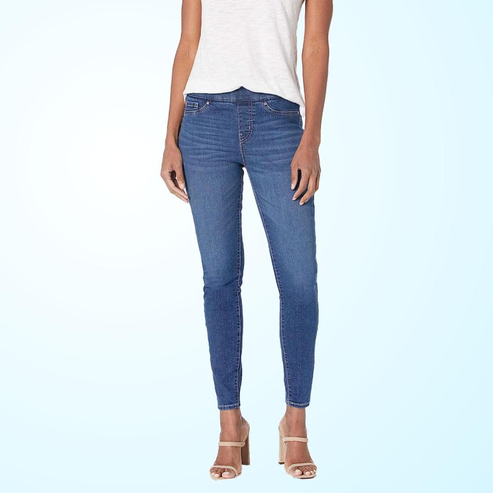 Luxe 5 Pocket Slim Leg  |  Womens Jeans Bottoms Jeans