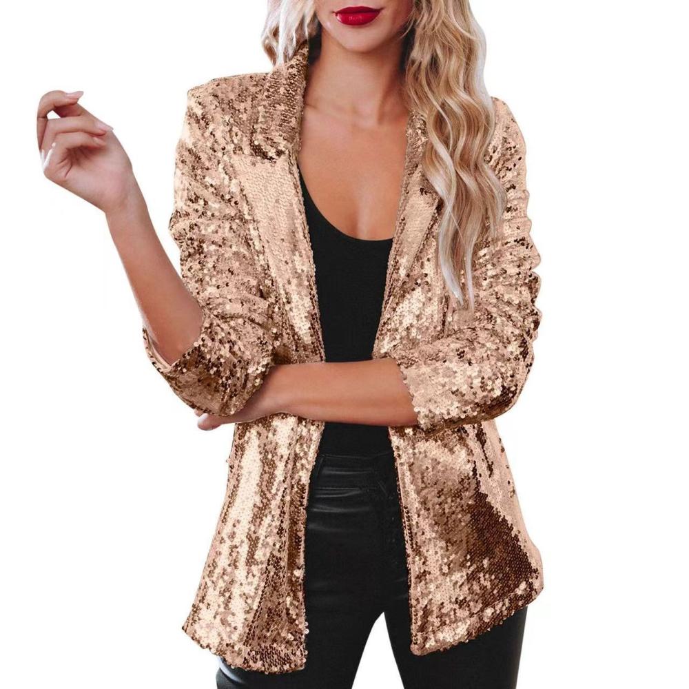 Paillette Blazer Jacket  |  Womens Jackets Jackets Jackets