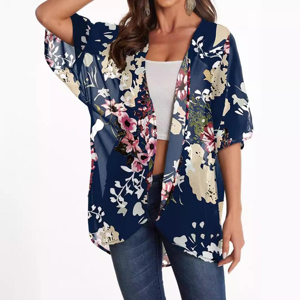 Print Overlay Top  |  Womens Kaftans Kaftans Kaftans