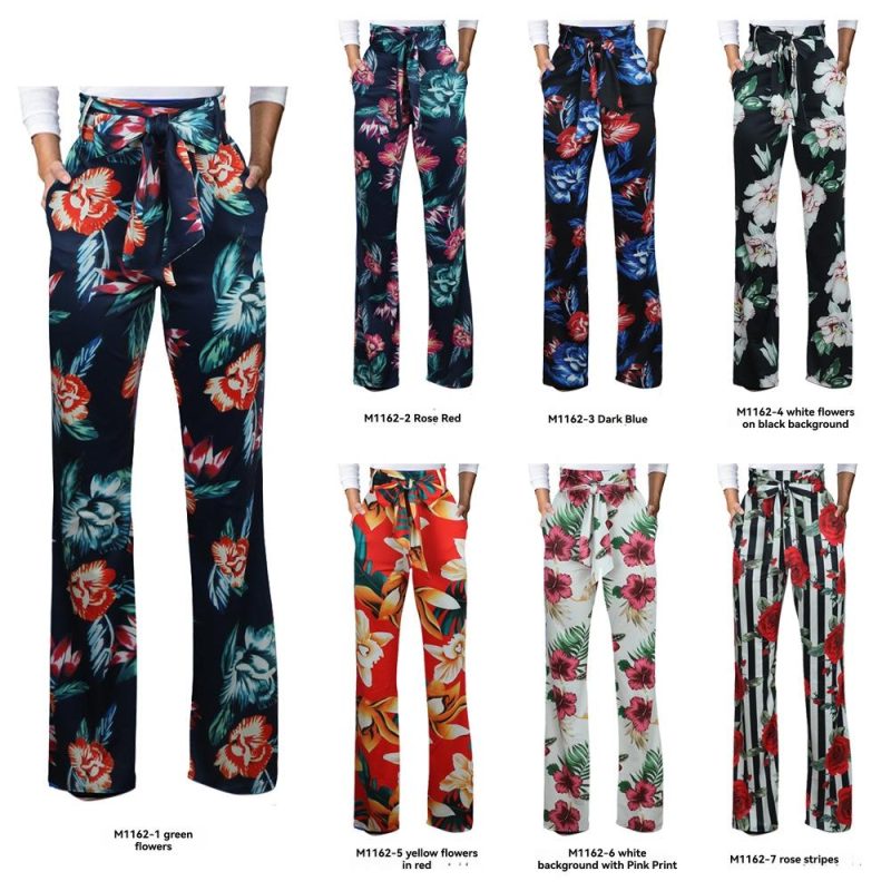 Printed Crop Rayon Pant  |  Womens Crops & Capris Bottoms Crops & Capris