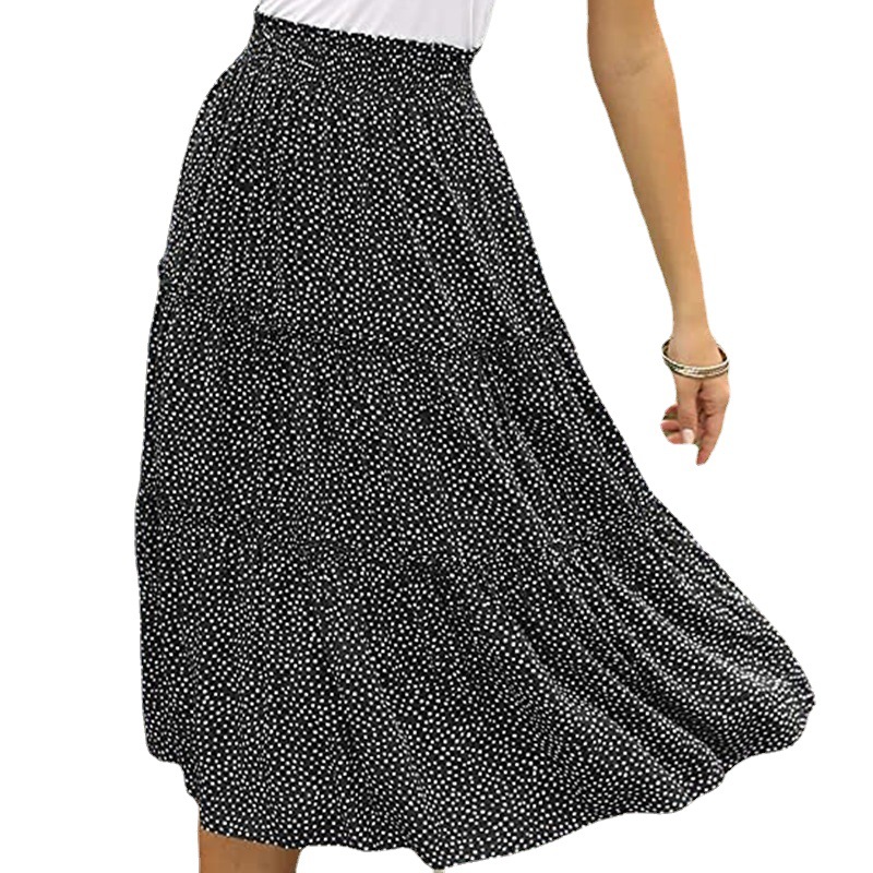 Printed Knit Maxi Skirt  |  Womens Skirts Bottoms Skirts