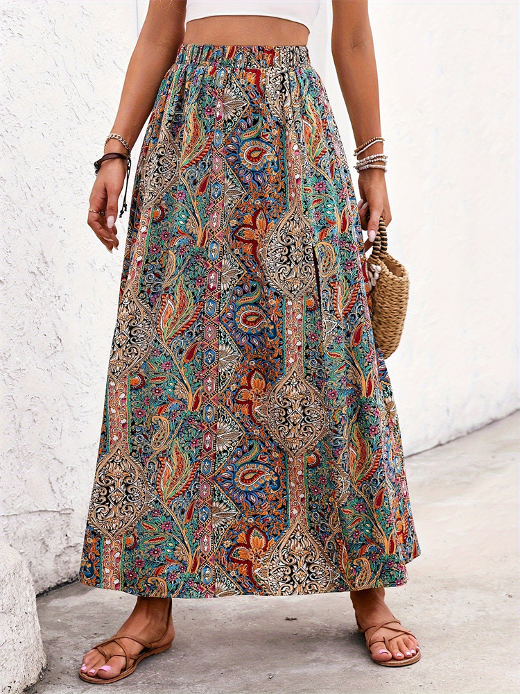 Printed Lace-Up Waistline Sleeveless Dress  |  Womens Sleeveless Dresses Dresses Sleeveless Dresses