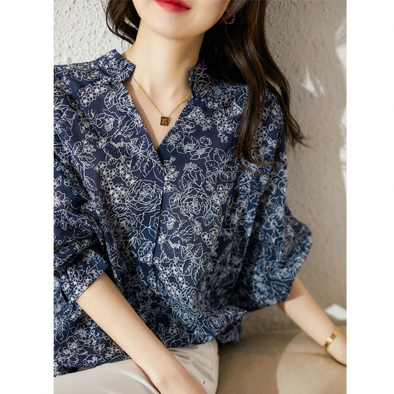 Printed Pocket Linen Tunic  |  Womens Tunics Tops Tunics