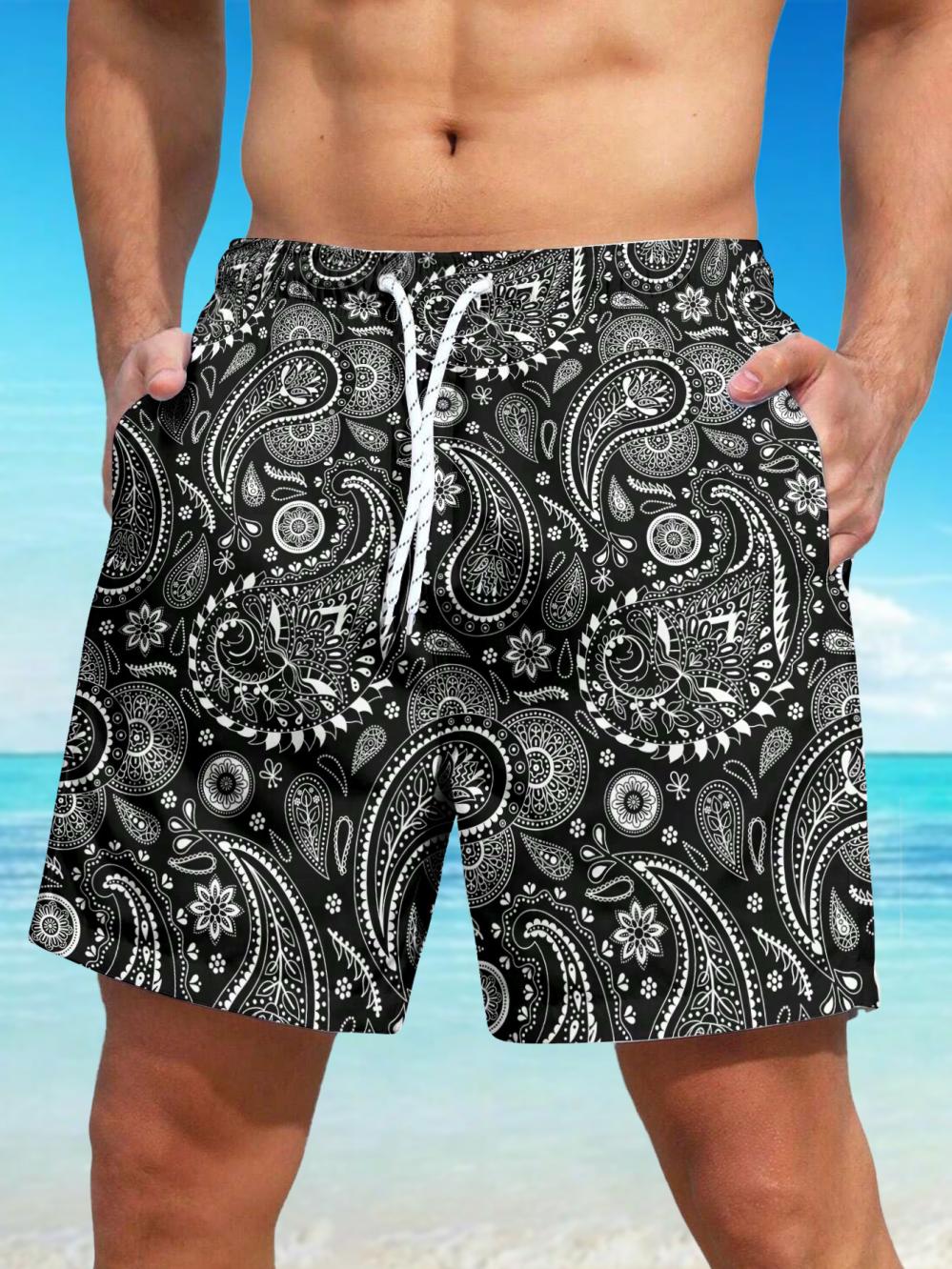 Printed Rayon Shorts  |  Womens Shorts Bottoms Shorts