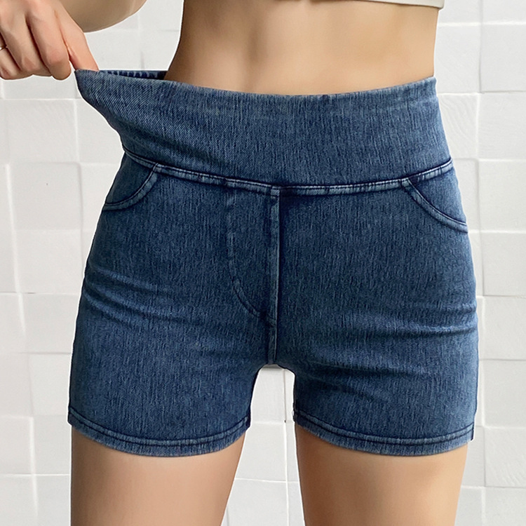 Pull On Comfort Denim Short  |  Womens Shorts Bottoms Shorts