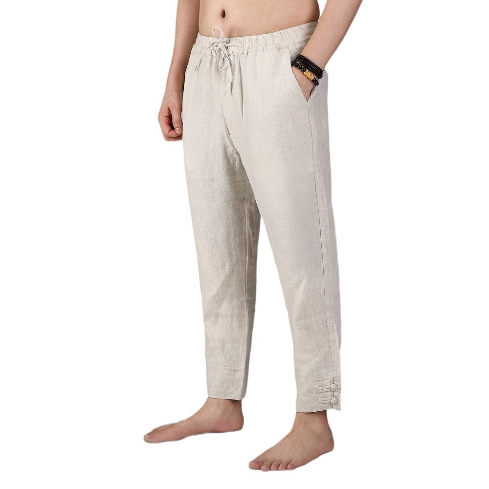 Pull On Cotton Slub Pants  |  Womens Pants Bottoms Pants