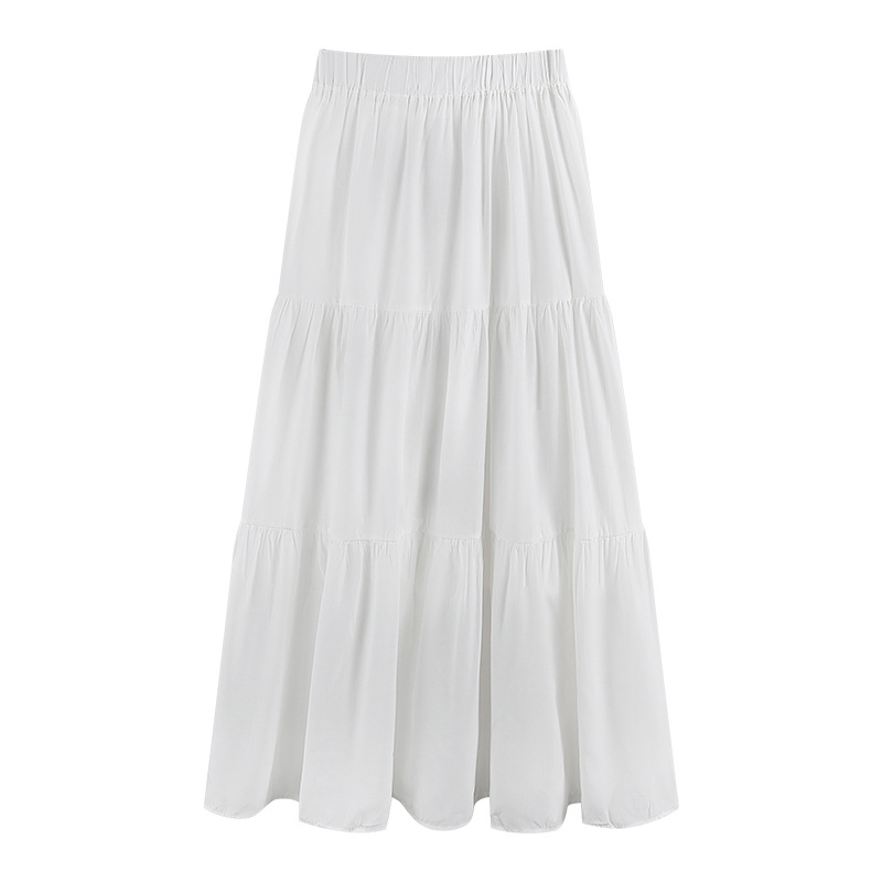 Schiffli Tiered Midi Skirt  |  Womens Skirts Bottoms Skirts