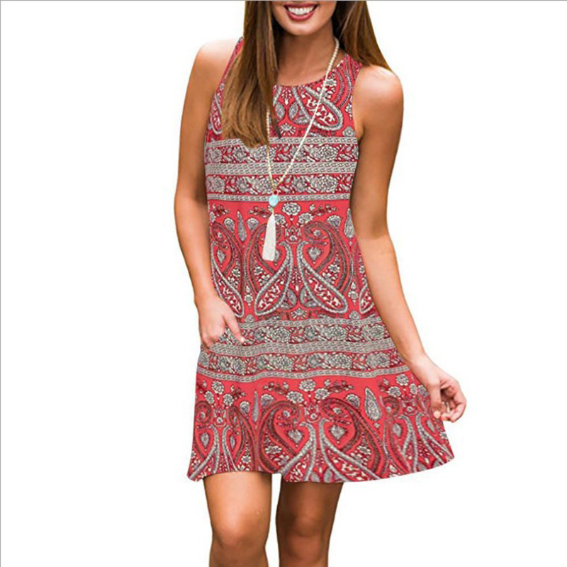 Sleeveless Bling Chilli Print Top  |  Womens Sleeveless Tops Sleeveless Tops Sleeveless Tops