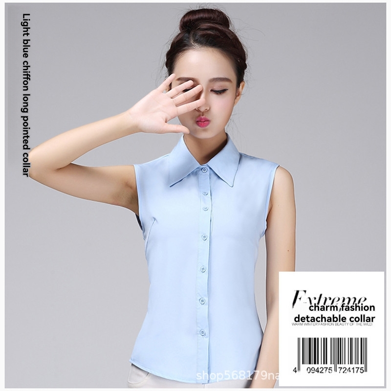 Sleeveless Button Side Linen Shirt  |  Womens Singlets & Tanks Singlets & Tanks Singlets & Tanks