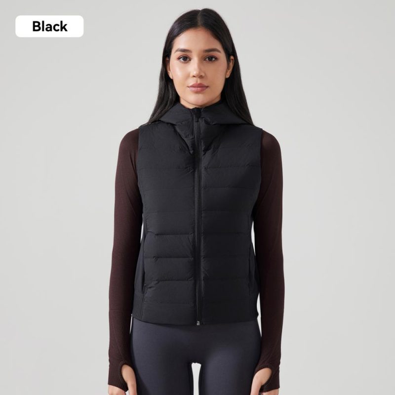 Sleeveless Gilet  |  Womens Vests Outerwear Vests