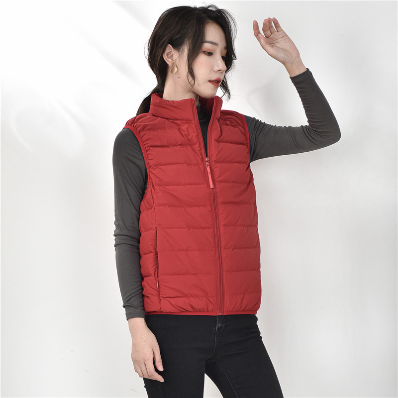 Sleeveless Lightweight Quilted Vest  |  Womens Puffers Outerwear Puffers