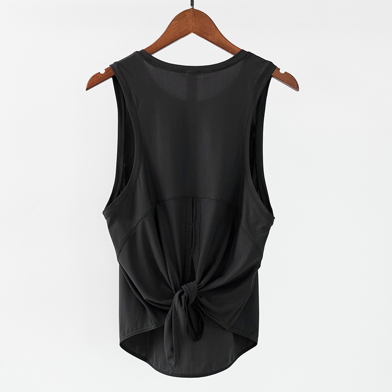 Sleeveless Tie Front Woven Top  |  Womens Sleeveless Tops Sleeveless Tops Sleeveless Tops