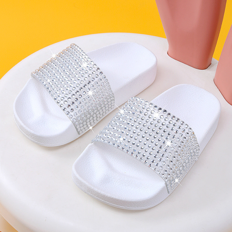 Studded Detail Comfort Slide  |  Womens Thongs, Clogs & Slides Footwear Thongs, Clogs & Slides