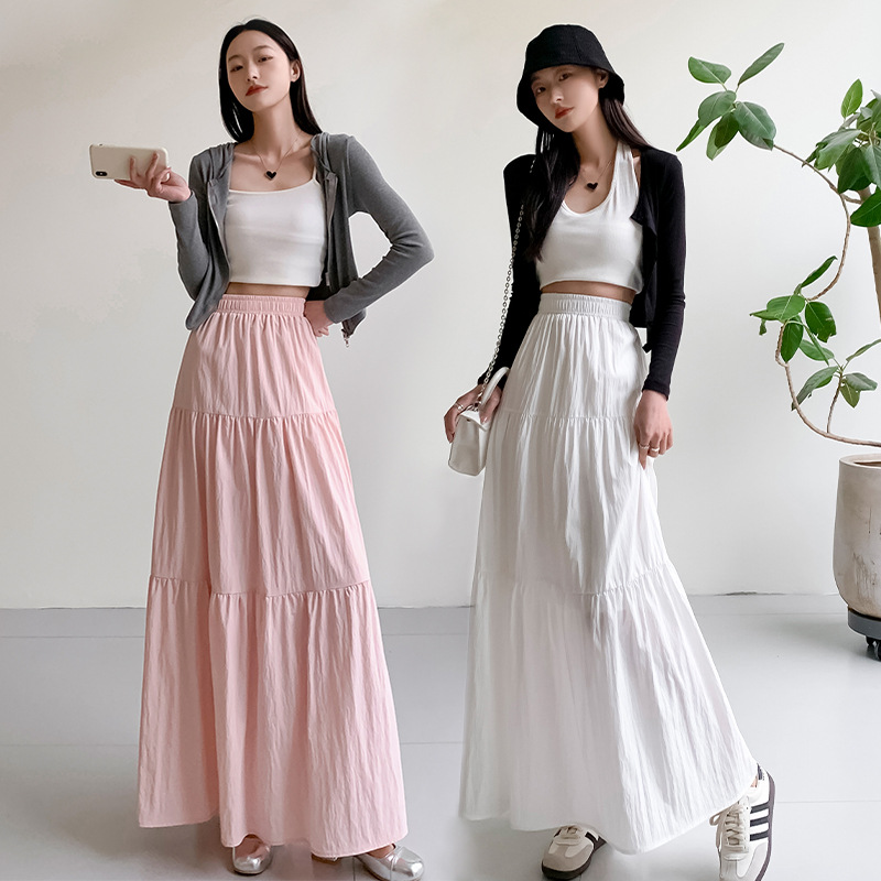 Tiered Midi Skirt  |  Womens Skirts Bottoms Skirts