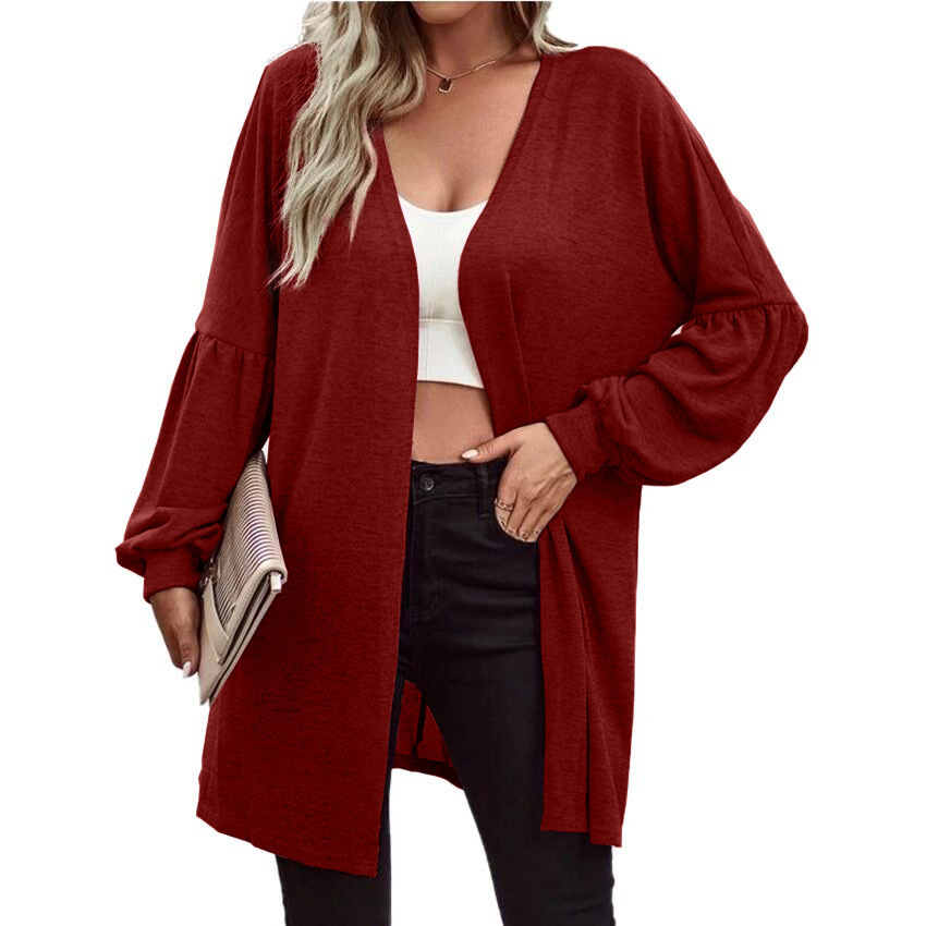 Women’s Long Lantern Sleeves Cardigans  |  Womens Cardigans Cardigans Cardigans